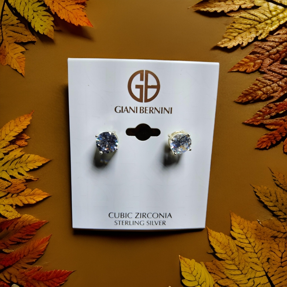 Giani Bernini Stud Earrings - Picture 1 of 4